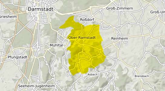 Immobilienpreisekarte Ober Ramstadt